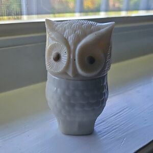 Avon White Owl Ceramic Figurine